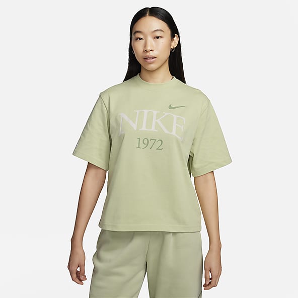Mujer Verde Playeras. Nike US
